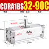 Cilindro Giratorio Oscilante Cdra1Bs80-180C50/40/32/63/100-190C de Doble Efecto