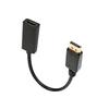 Cable adaptador DisplayPort a HDMI grande, DP macho a HDMI hembra, cable de conversión DP a HDMI HD