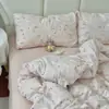 Xiangling Premium Fresco e Estilo Simples Algodão Puro Camada Dupla Gaze Quarto de Dormitório Capa de Edredom Dupla Peça Única Capa de Edredom