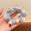 Diadema de Pelo Plisada con Volantes de Alta Gama Estilo Coreano 2026 Nueva Cuerda para Moño y Cola de Caballo para Mujer