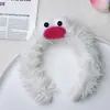 Faixa de Cabelo de Pelúcia Fofa, Engraçada, Feia, para Lavar o Rosto para Mulheres, Faixa de Cabelo Outono e Inverno, Coque de Cabelo, Grampo de Cabelo, Máscara Facial, Faixa de Cabelo, Acessório de Cabeça