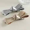 Clip para el Cabello con Lazo Brillante Exquisito Estilo Coreano Nuevo Pequeño Accesorio Simple para el Cabello Versátil Pinza para Flequillo Pasador para Niñas