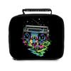 Impresión de radio DIY estudiante oficinista universal moda portátil bolsa de almuerzo