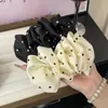 Presilha banana versátil para primavera e verão, suave e elegante, presilha de garra grande para cabelos grossos, presilha horizontal para coques na nuca, acessório de cabelo