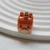 Adornos de Animales del Zodíaco de Resina Tridimensional DIY Pegamento de Crema Zuecos Flor Colgante de Llavero Materiales