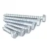 Tornillo Autorroscante Hexagonal Externo Galvanizado de Hierro Tornillo Hexagonal Perno Bandeja Carro Tornillo para Madera M6M8M10M12mm