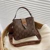 Bolso de cubo de alta calidad para mujer, otoño e invierno 2023, nuevo bolso de hombro de moda, bolso cruzado informal que combina con todo.