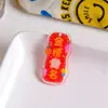 Pingente Chaveiro de Acrílico para Ensino Médio e Vestibular, Acessório DIY com Texto Inspirador para o Sucesso