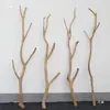 Galho Seco de Tronco Pendurado na Parede Madeira Maciça Descascada Anti-corrosão Galhos Mortos Decoração de Arte Floral Feita à Mão Ornamento Teto de Madeira Morta