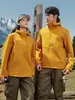 Chaqueta softshell con capucha para hombre y mujer, ropa de trabajo personalizada con texto y logotipo impresos, ropa de trabajo cálida y cortavientos para equipo, ropa para grupos