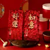 Creativos Sobres Rojos 3D Coloridos con Estampado Dorado del Zodiaco para el Año del Caballo, Paquetes de Dinero de la Suerte de Mil Yuanes, Sobres Rojos de Año Nuevo, Bolsas de Sobres Rojos para el Festival de Primavera al por Mayor