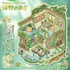 115.0 Pegatinas de Paisajismo Yilan Película Táctil Grande Pegatinas Curativas Escena en Miniatura Manual de Descompresión Pegatinas