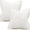 Almohada Brillante de Pana Nórdica Transfronteriza para Sala de Estar, Sofá, Cojín de Color Sólido Simple Moderno, Almohada de Mesita de Noche, Respaldo