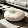 Almofada Futon Almofada Tatami Almofada de Chão Doméstica Almofada para Assento de Meditação na Varanda Almofada Redonda para Cadeira de Janela de Canto