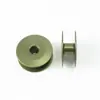 Bobina de Máquina de Costura Computadorizada Grande Bobina de Bronze Antigo Máquina de Padrão Enviesado Cilindro de Travamento 2,5 cm 6-5 6-7