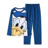 Traje de pijama para niño Algodón Manga larga suelta extra grande Ropa de aire acondicionado otoño Pijama de dibujos animados