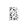 Liga Strass Letras Inglesas DIY Pulseira Coleira para Animais Chaveiro Acessórios de Joalheria 10mm Diamante