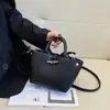 Bolso Nuevo de Alta Calidad con Patrón de Bambú Bolso de Mano Roseau Mini con Hebilla de Bambú, Bolso Cruzado de un Solo Hombro, Bolso Casual de Piel de Vaca para Mujer