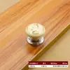 Manija de Cerámica de un Solo Agujero Patrón de Rosa Crackle Dorado y Blanco Estilo Europeo Blanco y Negro Estilo Chino Retro Manija de Tirador para Cajón y Puerta de Gabinete