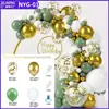 Diseño de evento de fiesta temática de traje de globo transfronterizo, decoración de cumpleaños de boda, decoración de ceremonia de boda, cadena de globos
