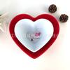 Tazón en forma de corazón de imitación porcelana Vajilla para el Día de San Valentín Tazón de melamina Tazón para ensalada Tazón para dulces Tazón para postre de fruta Hogar Comercial Venta al por mayor