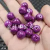 Cuentas Vintage con Imitación de Grano de Madera de Sugilita, Cuentas Sueltas de Imitación de Jade, Cuentas Moradas tipo Barril, Cuentas Separadoras, Cuentas para Pulsera y Collar DIY