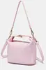 2026 Nuevo Estilo de Verano Color Sólido Moderno Simple Retro Casual Bolso de Hombro Cruzado para Mujer