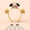 Diadema Especial para Lavar la Cara, Diadema Divertida de Otoño e Invierno con Diseño de Oso Lindo, Cinta para el Pelo, Horquilla, Accesorios para el Pelo, Tocado de Felpa