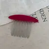 Pinza para el Cabello con Peine de Acetato de Alta Corona Esponjosa Insertada por Detrás para Mujeres Control de Cabello Suelto de la Frente Peine para el Cabello Pinza para Peinado Semirecogido Accesorios para el Cabello