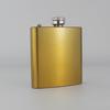 Amazon 1-18 oz Garrafa de Aço Inoxidável Portátil de Aço Inoxidável Garrafa de Metal Plana para Exterior com Corpo Russo