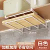 Estante para colocar tabla de cortar Estante colgante para gabinete Estante de almacenamiento para cocina Estante colgante para tapa de olla de gabinete Tabla de cortar Estante para colocar tabla de cortar