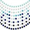 Guirnalda de Pompones para Decoración del Hogar para Cumpleaños de Niños y Niñas, Decoración Fotográfica para Habitación de Niña, Cadena de Pompones Navideños en Color Macarrón