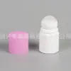 Nuevo Modelo 2024 Botella de Bola Rodante de PP de 50 ml Botella de Bola Rodante para Perfume Redonda Recta Botella Desodorante Botella Antitranspirante