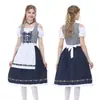 Disfraz nuevo alemán para padres e hijos de Oktoberfest Vestido Dirndl Atuendo para actuación en festival bávaro