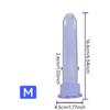 Tres Especificaciones de Pene de Cristal con Ventosa para Hombres y Mujeres, Dispositivo Manual de Masturbación para Adultos, Fabricante Mayorista de Productos para Adultos