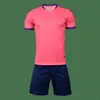 Uniformes de Futebol a Pronta Entrega, Uniformes de Treinamento para Competição Infantil, Roupas Esportivas de Futebol Masculinas e Femininas, Camisas Personalizadas DIY com Números Impressos