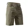 Pantalones cortos de trabajo estilo europeo y americano para correr, duraderos, de secado rápido, transpirables, adecuados para entrenamiento de fitness, pesca y senderismo