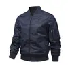 Chaqueta de Vuelo Transfronteriza 1688 Chaqueta para Hombre Otoño Chaqueta de Aviador Estilo Europeo y Americano para Hombre Chaqueta
