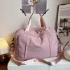 Bolsa de Gimnasio Portátil para Mujer, Gran Capacidad, Ligera, Sencilla, Bolsa de Viaje, Tela Oxford, Casual, Versátil, Bolsa de Gimnasio Cruzada, Deportes