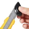 Cuchillo de arte antideslizante Comix B2802 (Tamaño grande de 18 mm) amarillo