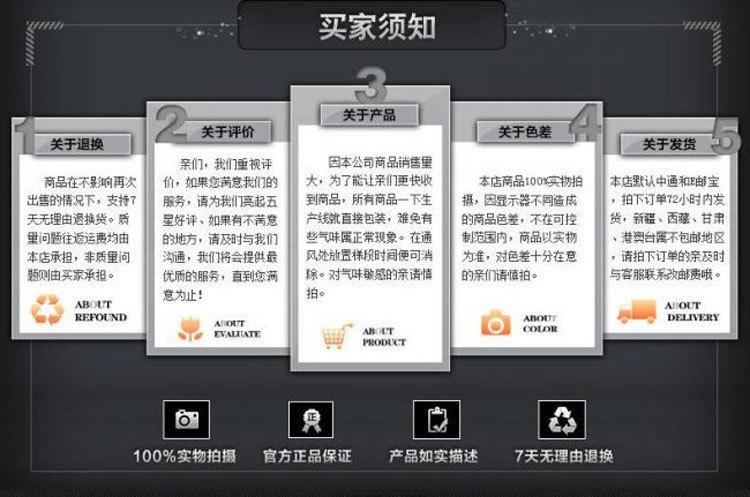 购物须知