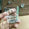 Copo de Soju Coreano de Qualidade de Exportação Personalizado 50ml Vidro Copo de Shot de Bar Copo de Saquê com Logotipo Personalizável
