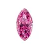 Pedra Solta de Moissanita Rosa em Formato Marquise Rosa, Face de Anel de Moissanita Colorida em Formato Oval, Joias no Atacado da Fábrica de Moissanita