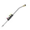 Lavadora de alta presión pistola de agua a alta presión varilla de extensión conector rápido de 1/4 de pulgada boquilla de cinco colores recipiente para espuma recipiente de PA varilla de extensión