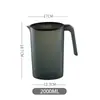 Garrafa de água fria de plástico atacado pote de suco resistente a altas temperaturas estilo ins garrafa de água fria grossa de aparência bonita para uso doméstico entrega em peça única