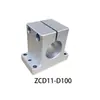Componente de Instalación del Mecanismo Bloque de Fijación del Eje Óptico ZCD11-D35 Soporte del Eje de Guía ZCD11-D50 YIHEDA