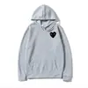Sudadera de Corazón de Melocotón de Pareja de Moda Transfronteriza Marca de Moda Popular Chaqueta de Forro Polar Otoño e Invierno Sudadera con Capucha de Corazón para Hombre Oversize