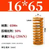 Padrão Japonês Resistente a Altas Temperaturas Mola de Molde Mola de Compressão Doméstica 65Mntf Fio Plano de Alta Resistência Compressão Retangular Alta Elasticidade