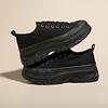 Ins Zapatos de Lona Coreanos de Moda Zapatos de Tablero para Estudiantes Transpirables Nuevos de Primavera 2024 Zapatos Casuales con Plataforma para Mujer BR301-1