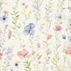 Papel de parede de quarto estilo francês transfronteiriço, decoração de parede floral vintage pastoral, adesivo de parede de fundo para sala de estar, autoadesivo de PVC